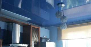 Натяжной потолок на кухню Чусовой, цена от 6461 руб.